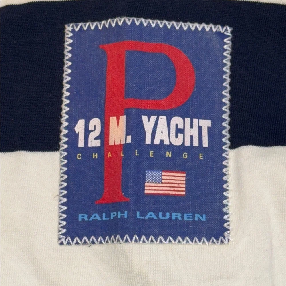 Ralph Lauren Baby Striped Yacht Club Onsie SZ 3 months